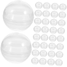 50pcs Gumball Machine Balls Fillable Vending Machine Fillable Balls Candy Storage Box