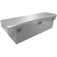 Technical Precision Replacement for GMC Sierra 1500 Year 2024 Aluminum Extra Wide Crossbody Box 16X26X70IN W/Single Door for Full Size Trucks