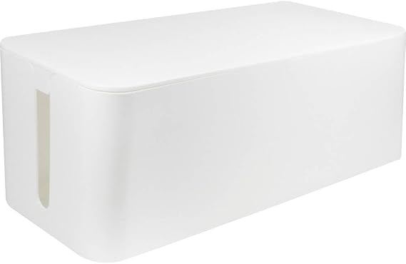 LogiLink KAB0063 LogiLink Cable Box. 40.7 cm Length, White, White