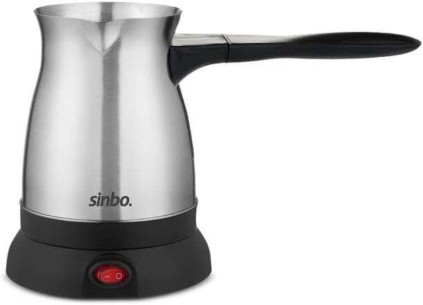 Sinbo SCM-9038 Türk Kahve Makinesi 500 ml – Paslanmaz Çelik Cezve – Otomatik Kapanma