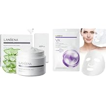 LANBENA Blackhead Remover Mask (1.05OZ) & Vitamin A Face Mask (1 Pack)