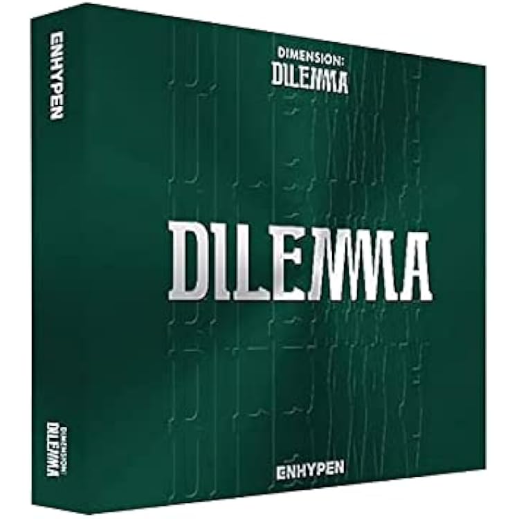 Essential Version ENHYPEN Dimension : Dilemma 1st Album CDPhotobookPhotocard Type APhotocard Type BMini PosterTop LoaderSleeve CaseStickerExtra ENHYPEN 8 PhotocardsPocket Mirror