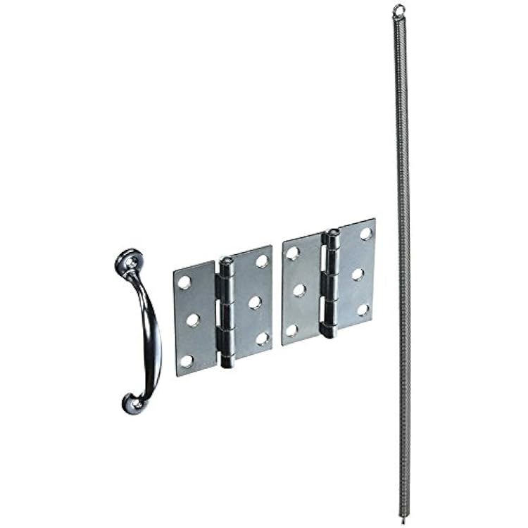 HAMPTON PRODUCTS-WRIGHT VS10 Screen Door Hardware Set, Cadmium