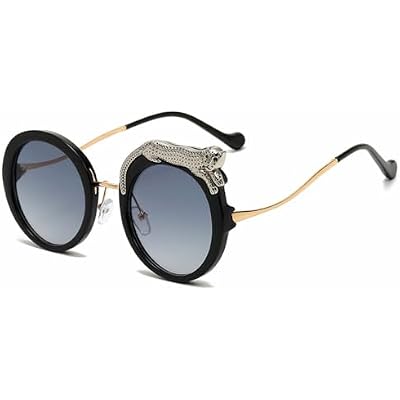 Round Crystal Sunglasses For Women Diamond Glasses Eyewear Shades des lunettes de soleil UV400
