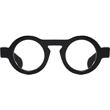 Blue Light Blocking Reading Glasses for Men/Women 0.0 Retro Round Anti Eyestrain Blue Reader Milo FT0969