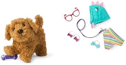American Girl Daffodil Doodle Dog for 18-inch Dolls & Fancy Pet Fashion Accessories