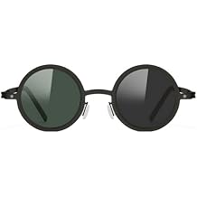 ND sunglasses, Adjustable Tint Sunglasses for Men, 1-9 Gears Rounded Polarized Sun Glasses with Nd Filter Lenses
