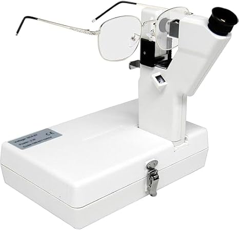 Lensometer, Handheld Manual Lensmeter, HD Lenses, Precise Scale, Lens Diameter 20-80MM, Ideal for Optical Shops, Optometry Rooms, and Home Use