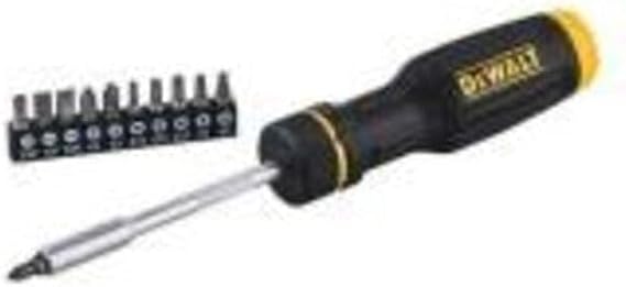Dewalt Maxfit Multi-Bit Ratcheting Screwdriver 11 Piece