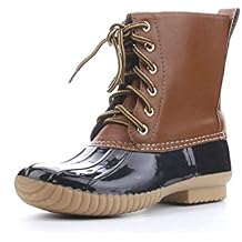 Duck Boots Women Mid Calf Boot Ankle Rain Booties