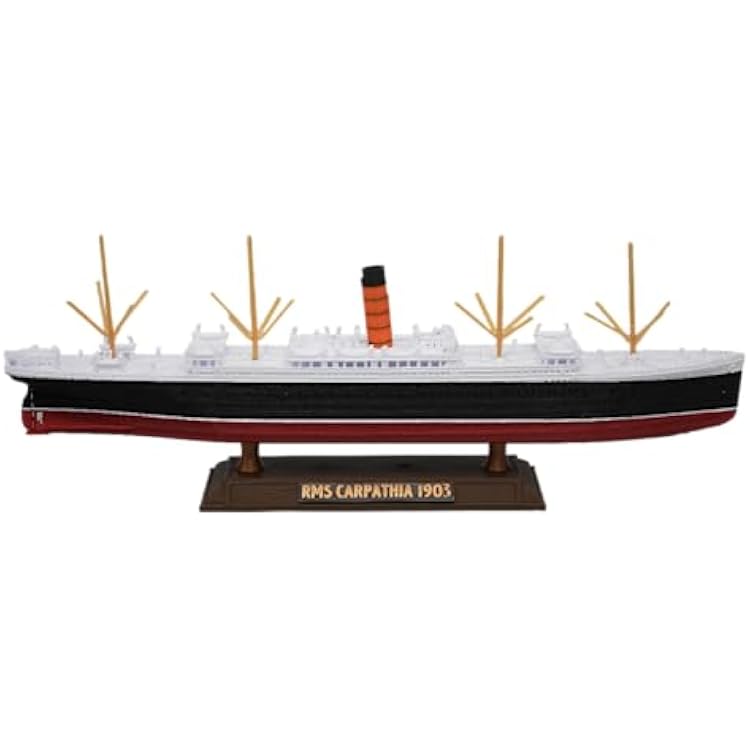 12 Prebuilt Display Model Ship with Stand RMS Carpathia 11 Length Model with Stand