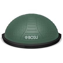 Bosu NEXGEN Balance Strength Trainer, Multi-Functional 26" Exercise Ball, Home Gym Equipment for Full Body Workouts, Militia Green with Black Rim