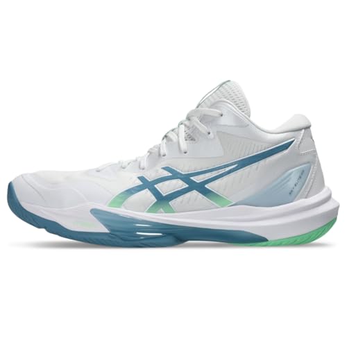 ASICS Mens Sky Elite FlyteFoam Mid Top 3 Volleyball Shoes