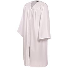Graduation Attire Adult Christening Gown/Robe (5'0-5'2) White