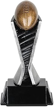Decade Awards Majestic World Class Fantasy Football Trophy - Custom Engraved MVP Award for League Champion or Draft Star - Most Valuable Player Recognition - Customize Now 8 or 12 Inch Tall