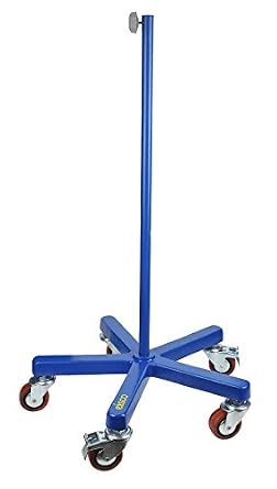 Eisco Labs Heavy Duty Model Skeleton Holder/Stand Cast Iron Base