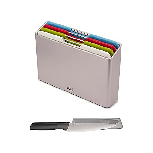 Joseph Joseph Folio Chopping Board Set with Storage case and Free Knife