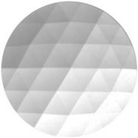 Stained Glass Jewels - 30mm Round Faceted - Crystal