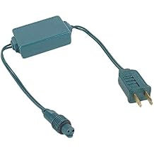 Novelty Lights Coaxial LED Mini Light Power Connector, Green