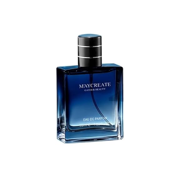 Men's Perfume, 55ml 1.86 fl oz, Blue Glass Bottle Eau de Parfum