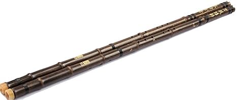 OrientalMusicSanctuary Purple Bamboo (Black Bamboo) 8-hole Xiao - Chinese Shakuhachi Xiao Flute