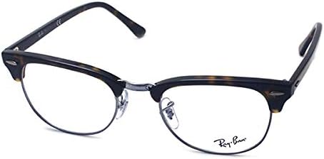 HOYA Suntech Light Up Glasses Set, Gray, Ray-Ban RB5154-2012-51 Size, Dark Havana, Clubmaster Glasses, Frame