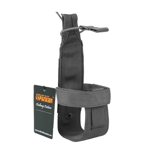 EXCELLENT ELITE SPANKER Tactical Military Portable Belt Bottle Holder Pouch Molle Adjust EDC Water Bottle Carrier for Hunting Walking Running Traveling