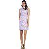 Ibkul Women's Sleeveless Mock Dress - Mariel Print