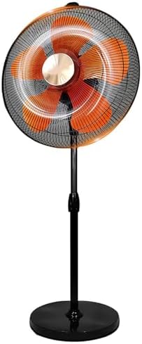 90 Oscillating Pedestal Fan, Adjustable Height 17.7in Quiet Floor Fan for Home & Office, Energy-Efficient Standing Fan, Ideal for Bedrooms & Living Spaces
