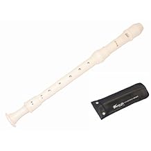 Ivory White Alto Recorder-Baroque fingering/3 pieces construction