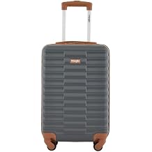 Wrangler 22" Outrider Hardside Carry-On Luggage, Lava Smoke