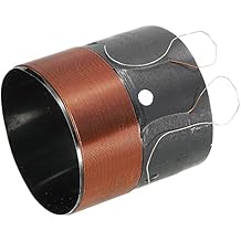 PATIKIL Woofer Voice Coil 1.95x0.83 Inch 2 Layers Round Copper Wire Speaker Voice Coil for Speaker Repair