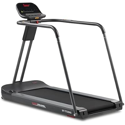 Sunny Health & Fitness Treadpad Treadmill with 6-Level Auto Incline & Exclusive SunnyFit App Enhanced Bluetooth Connectivity