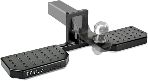 TEMCo Universal 2" Trailer Hitch Step - Keep Your Trailer Hitch Installed