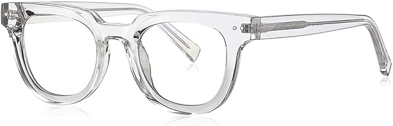 Acetate Anti Blue Light Glasses Frame Retro Korean Style TR90