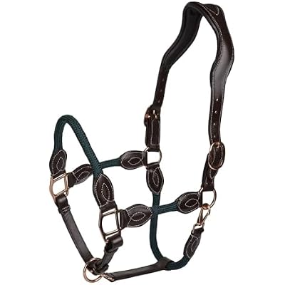 Henri de Rivel Ergonomic Leather Rope Halter