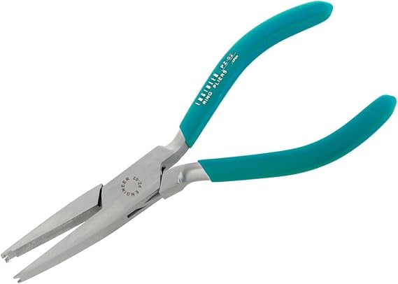 ENGINEER PZ-02 E-Ring Pliers, Magnetized Tips, 6.5" (164mm), Made in Japan