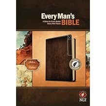Every Man's Bible NLT, Deluxe Explorer Edition (LeatherLike, Brown, Indexed) Imitation Leather May 8, 2018