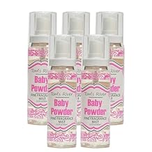 Infinix Baby Fresh Powder Fine Fragrance Mist, Pack of 5, Body Spray for Women, Gentle and Long Lasting Perfume for Men & Women, For Daily Use