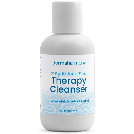 Dermaharmony 2% Pyrithione Zinc (ZnP) Liquid Cleanser (non-soap) Wash (4 Fl Oz Bottle)
