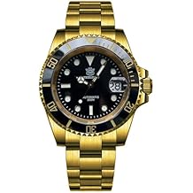SteeldiveAU Steeldive SD1953, SUB, Plating Gold, NH35, Sapphire, Lume, 300m Diver, Diving, BNIB