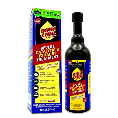 Dura Lube Severe Catalytic and Exhaust Treatment Cleaner Fuel Additive, 16 fl. oz., PN: HL-402409 PDQ3
