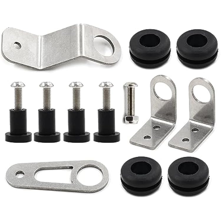 Bolt-on Radiator Bracket Kit For Honda Civic EGEK 92-00 Integra 94-01 K-Series K20 K24