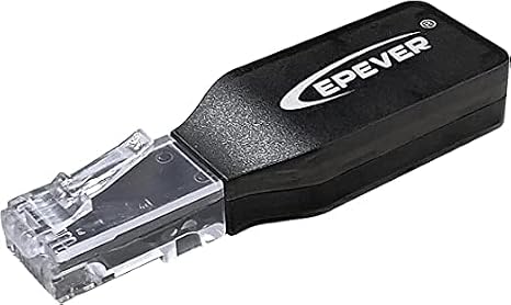 EPEVER WiFi Module 2.4g Remote Control with Real Time Data for Tracer an Plug and Play RJ45 Rs485 Communication (WiFi 2.4G RJ45 D)