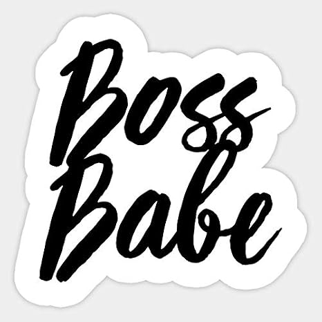 Boss Babe - Sticker Graphic - Decal Sticker Sticker