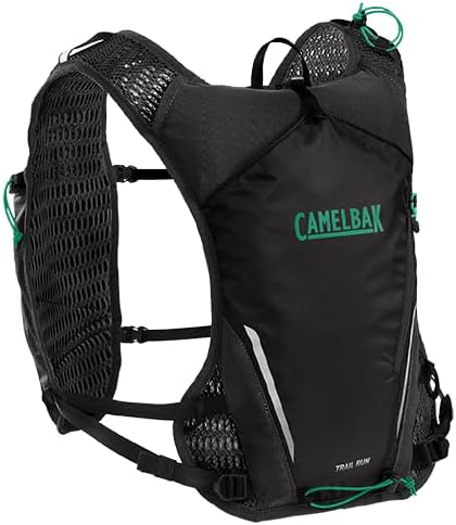 CamelBak Trail Run Vest Running Hydration Pack, Black