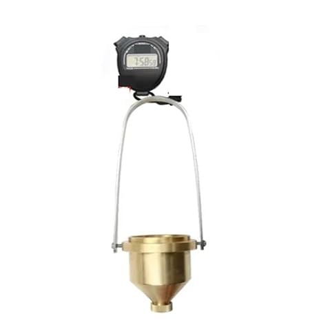 Lab Measuring Tool Paint-4 Viscosity Cup Coating Manual Four Cup Viscometer Measure Liquid Viscosity(Coating Four Cups+Stopwatch)