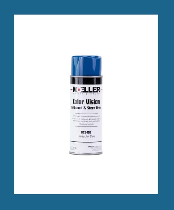 Moeller Engine Spray Paint Crusader Blue