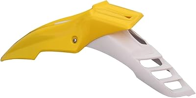 Motorcycle Front Fender Mudguard Compatible with KX CR XR RM WR Kayo Apollo BSE Xmotos Zongshen Shineray Dirt Bikes Motocross 125 250 450A4