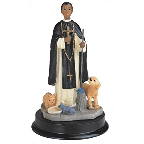 Statue Estatua Santo Saint St San Martin de Porres_AB